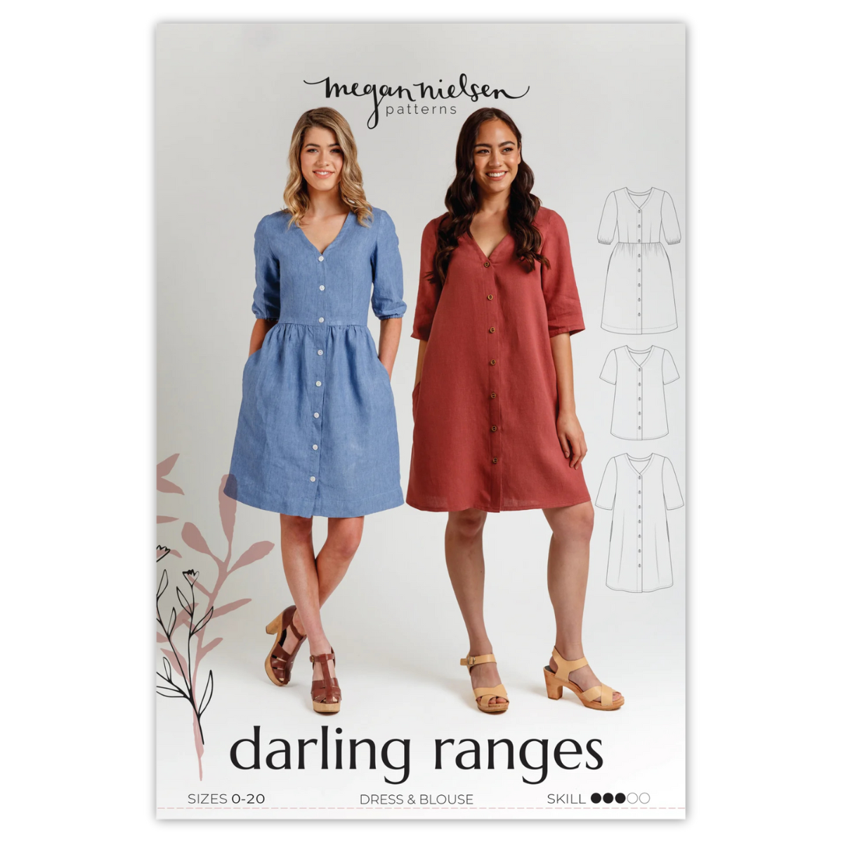 Megan Nielsen Patterns - Darling Ranges