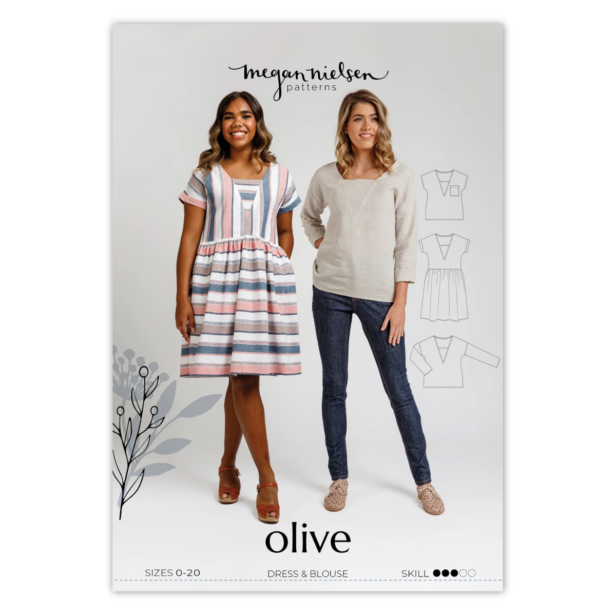Megan Nielsen Patterns - Olive Dress & Top