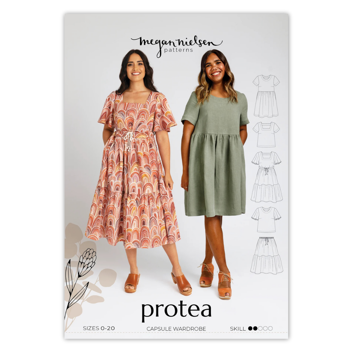 Megan Nielsen Patterns - Protea