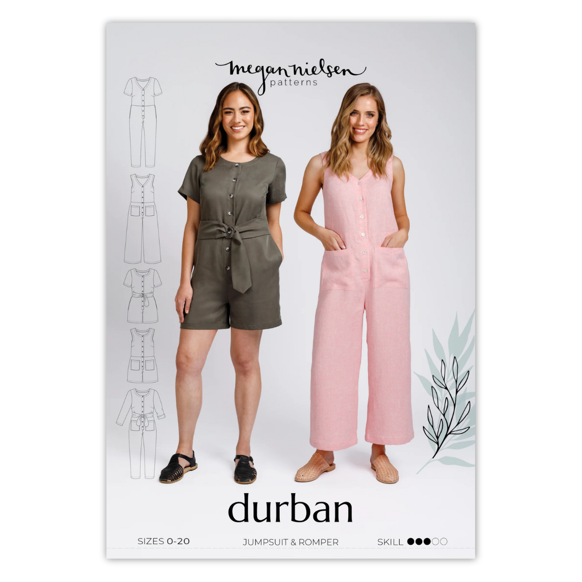 Megan Nielsen Patterns - Durban Jumpsuit & Romper