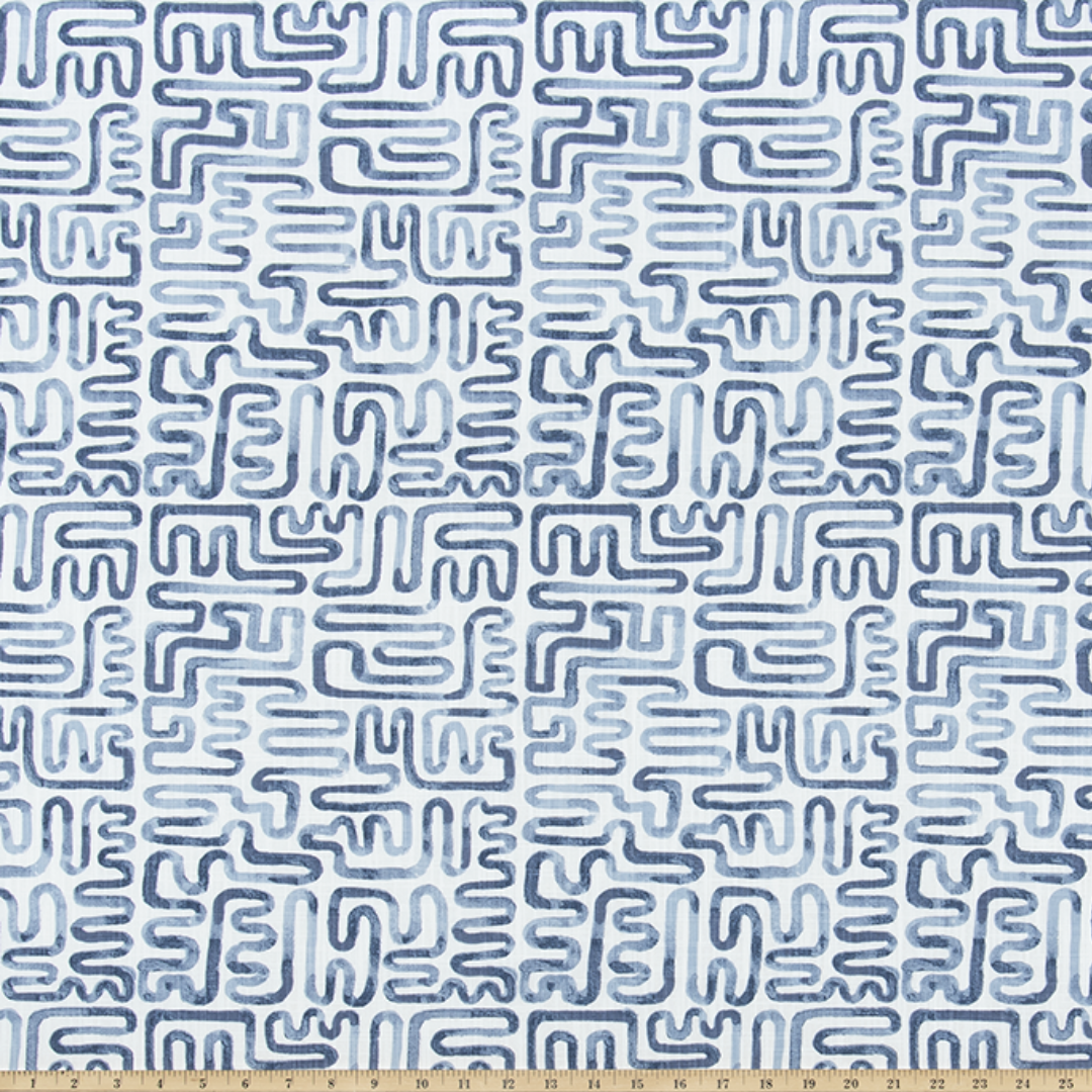 Upholstery Luxe Canvas - Minos - Indigo