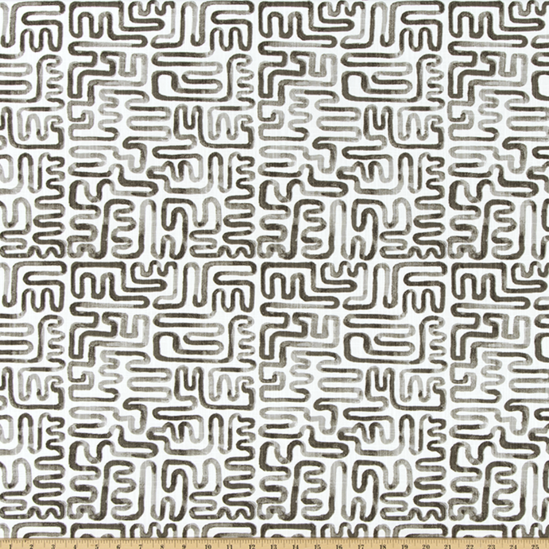 Upholstery Luxe Canvas - Minos - Jet