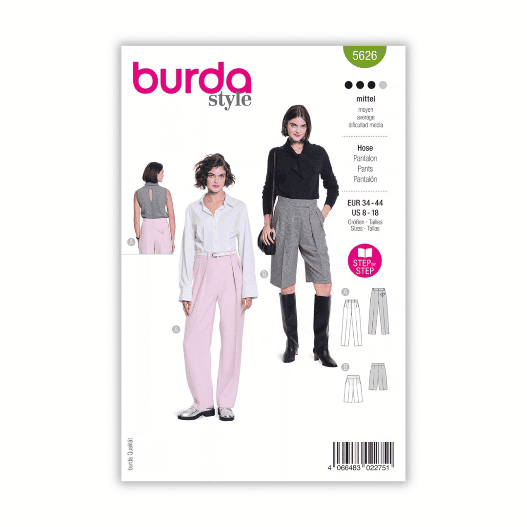Burda Style - Women's Pants & Shorts #5626