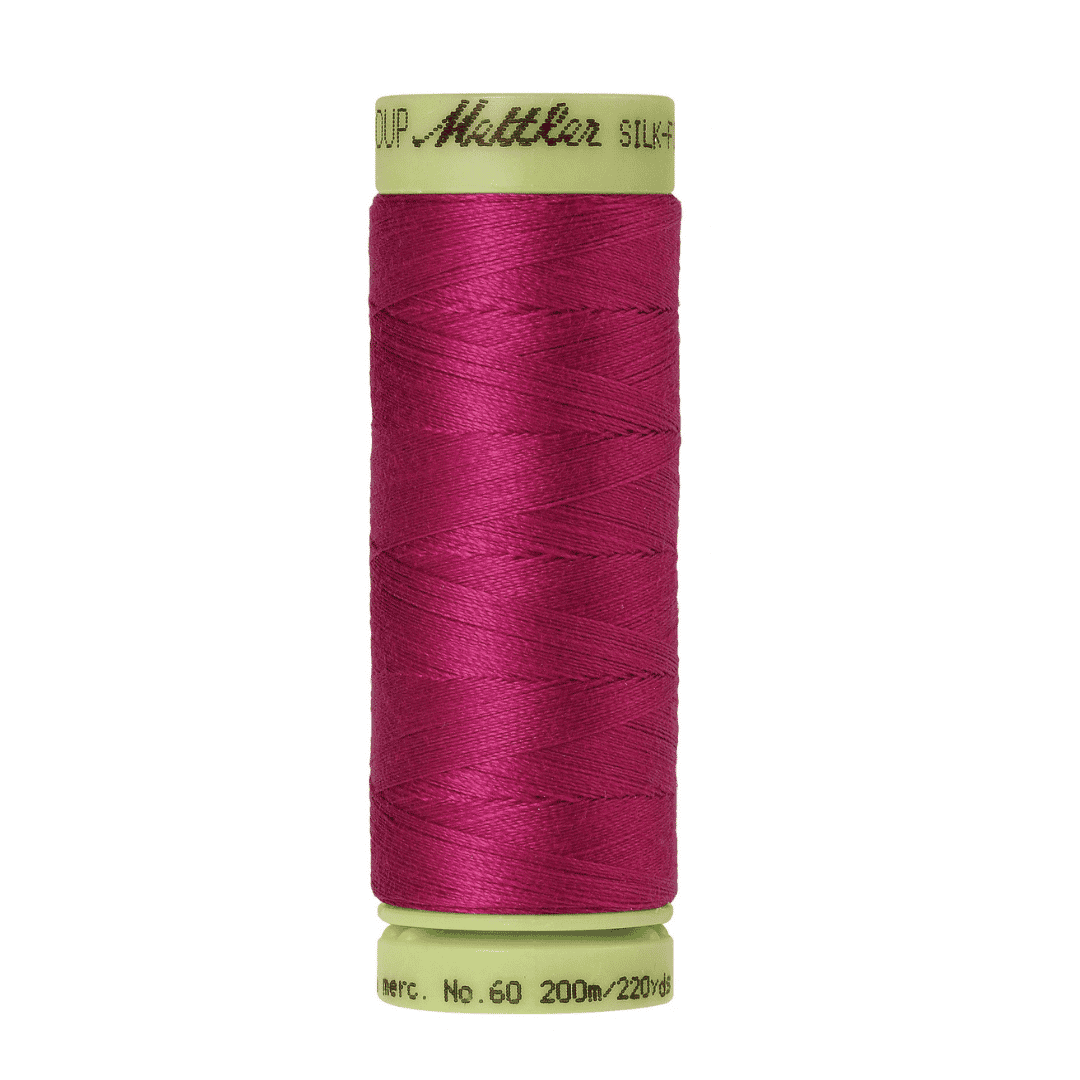 Mettler Silk Finish Cotton 60wt Thread - 220 yds - Peony