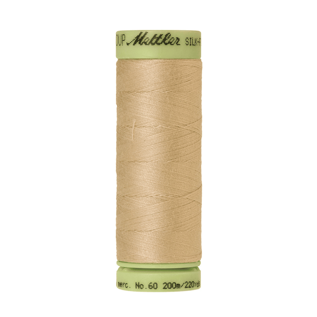 Mettler Silk Finish Cotton 60wt Thread - 220 yds - Oat Flakes