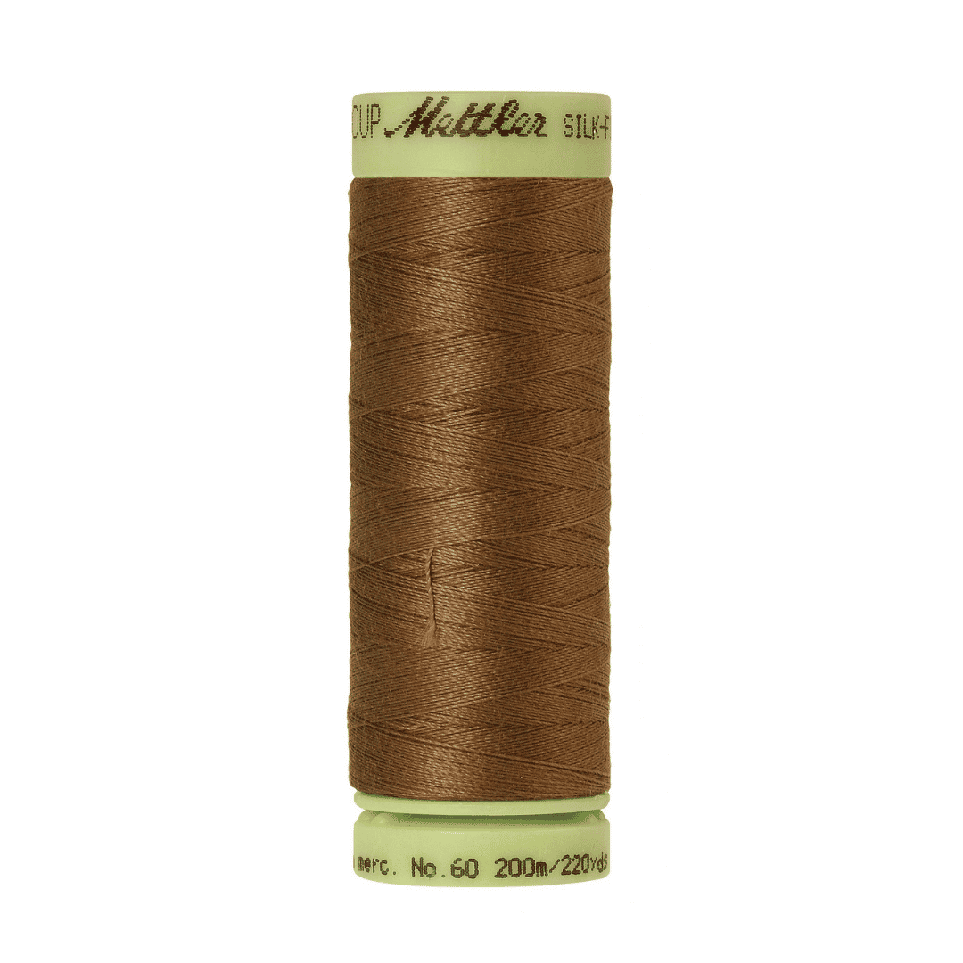 Mettler Silk Finish Cotton 60wt Thread - 220 yds - Dormouse
