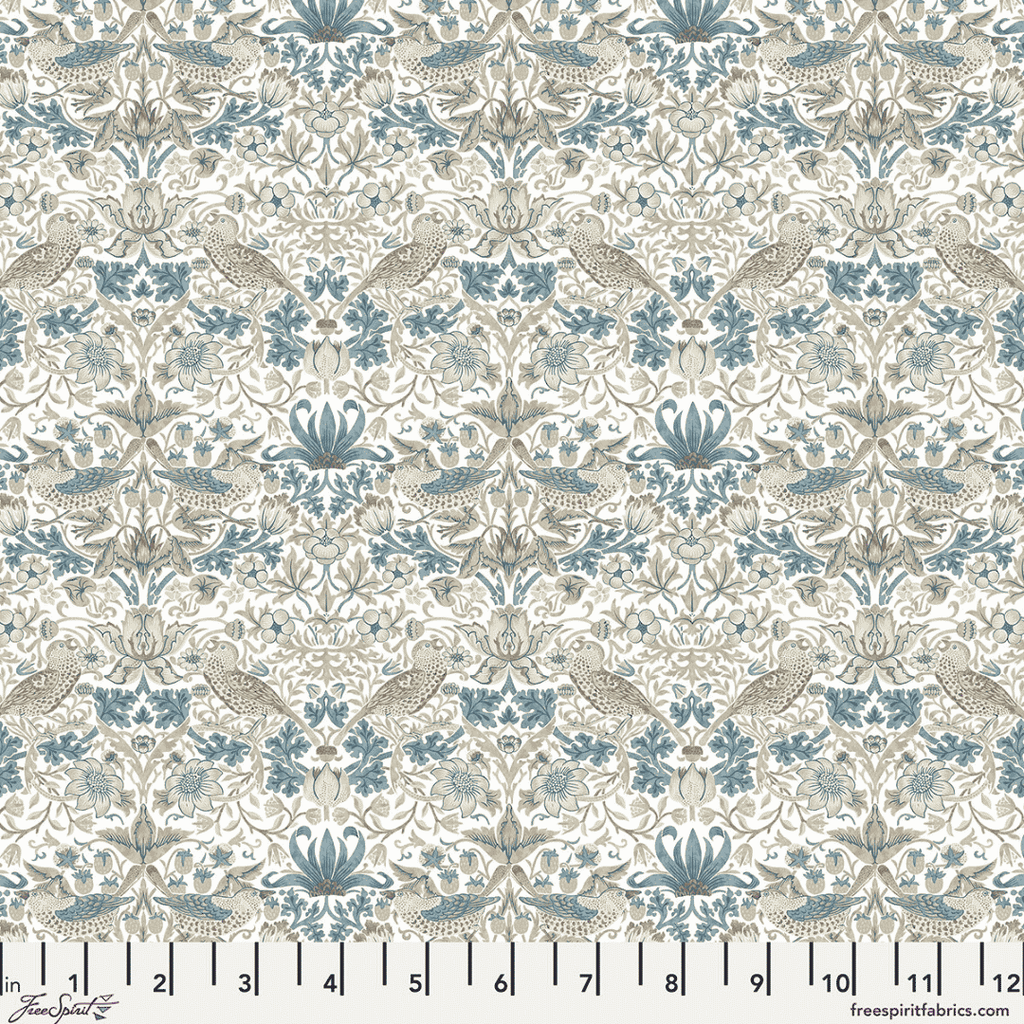 William Morris Morden - Mini Strawberry Thief - Linen