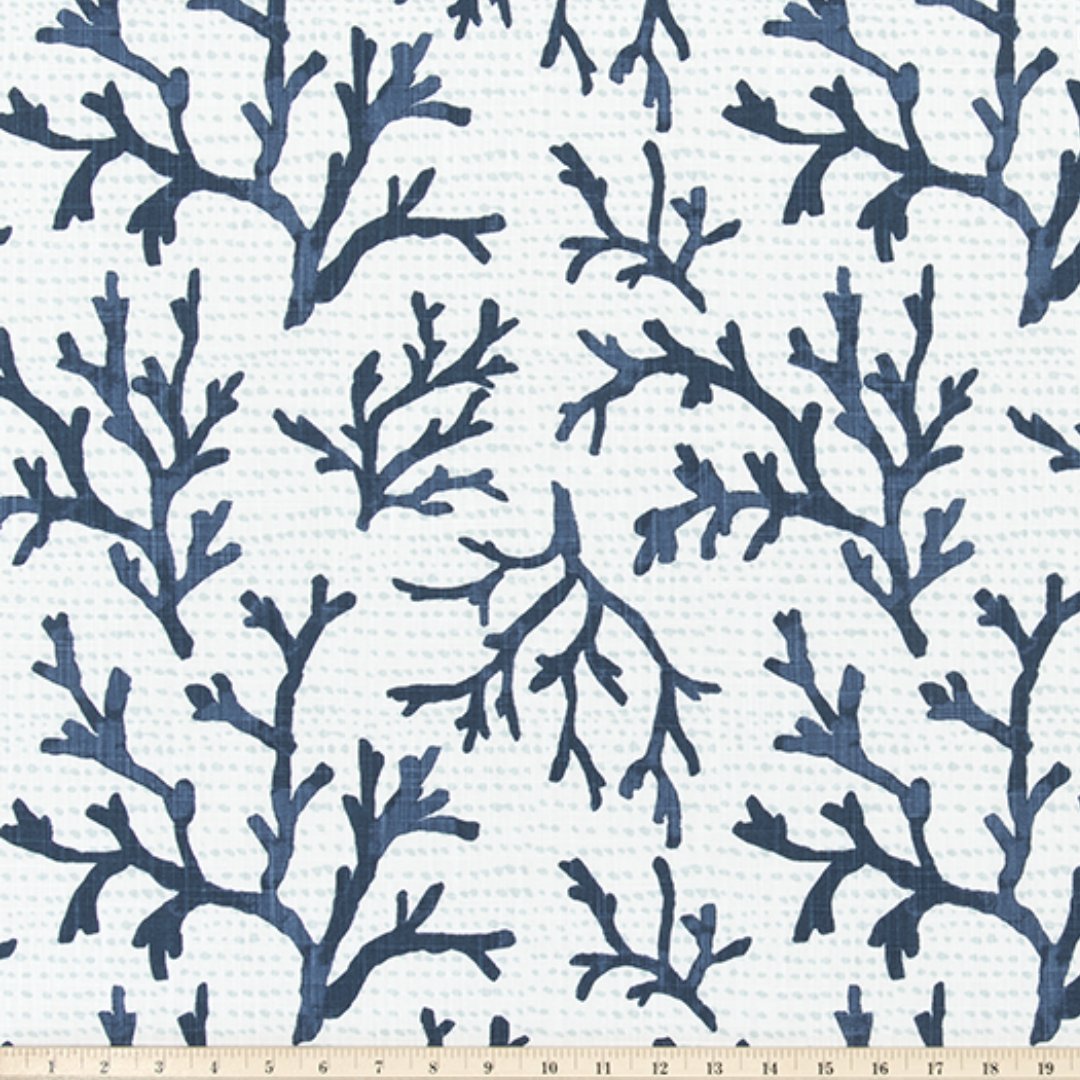 Upholstery Slub Canvas - Naples - Italian Denim