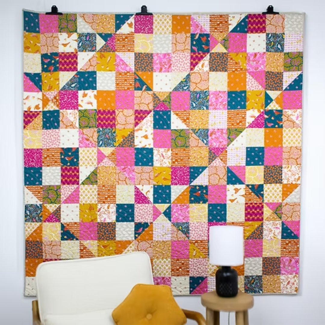 'nine-patch variety' block