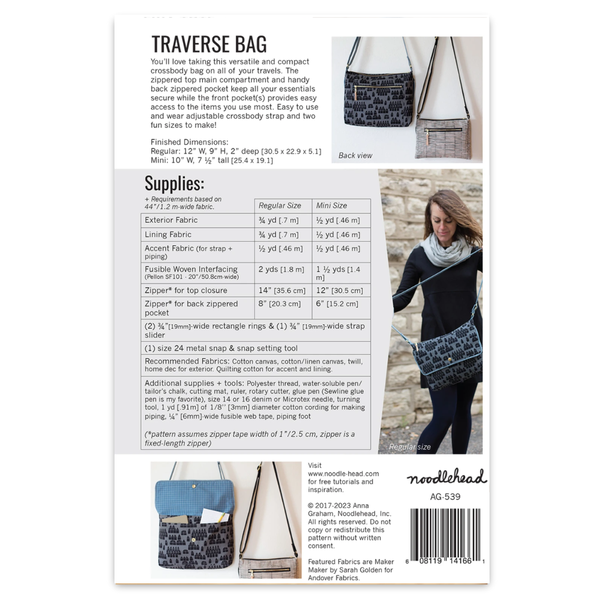 Noodlehead - Traverse Bag