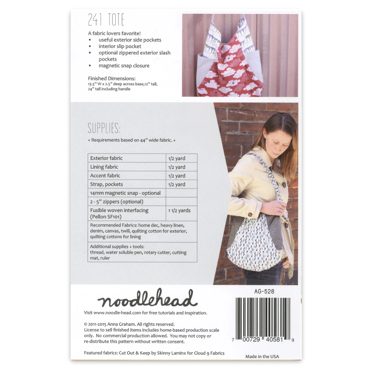 Noodlehead - 241 Tote