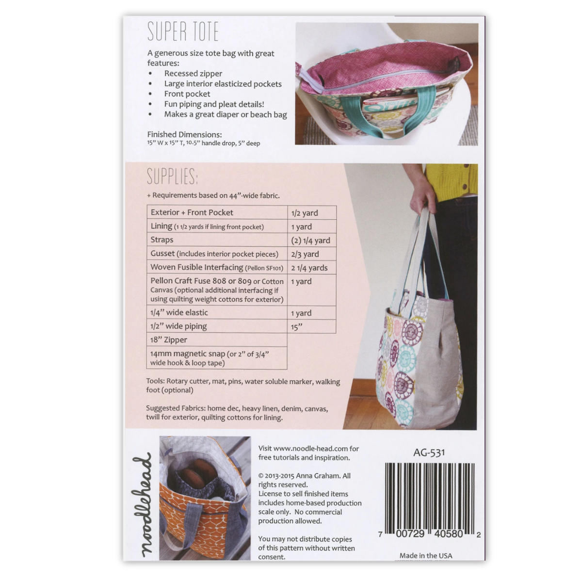 Noodlehead - Super Tote