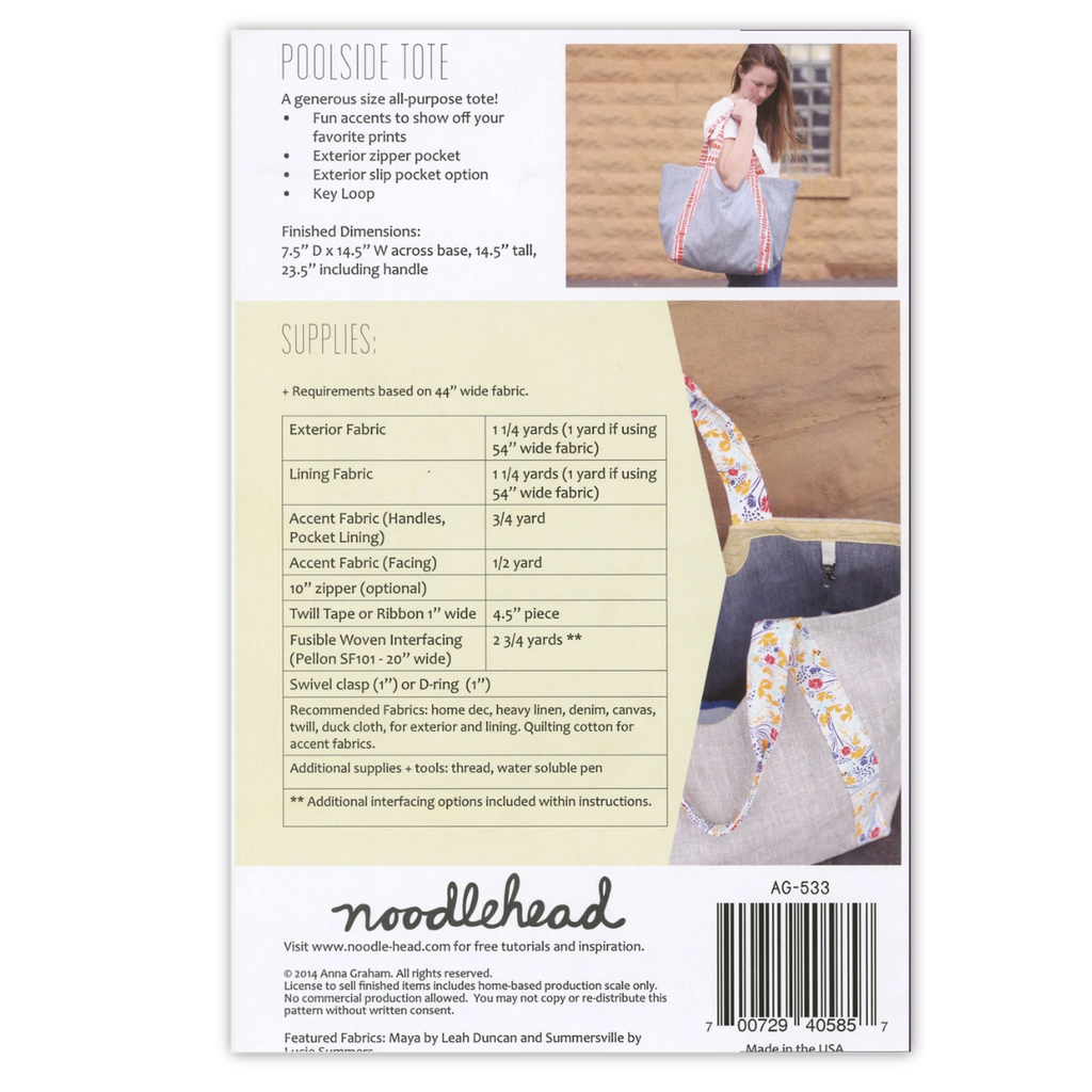 Noodlehead - Poolside Tote