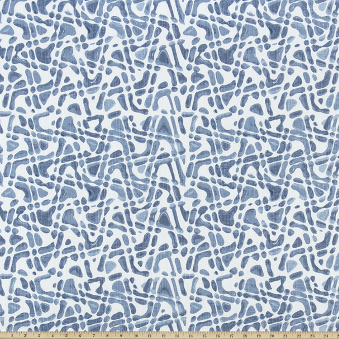 Upholstery Luxe Canvas - Oliver - Indigo