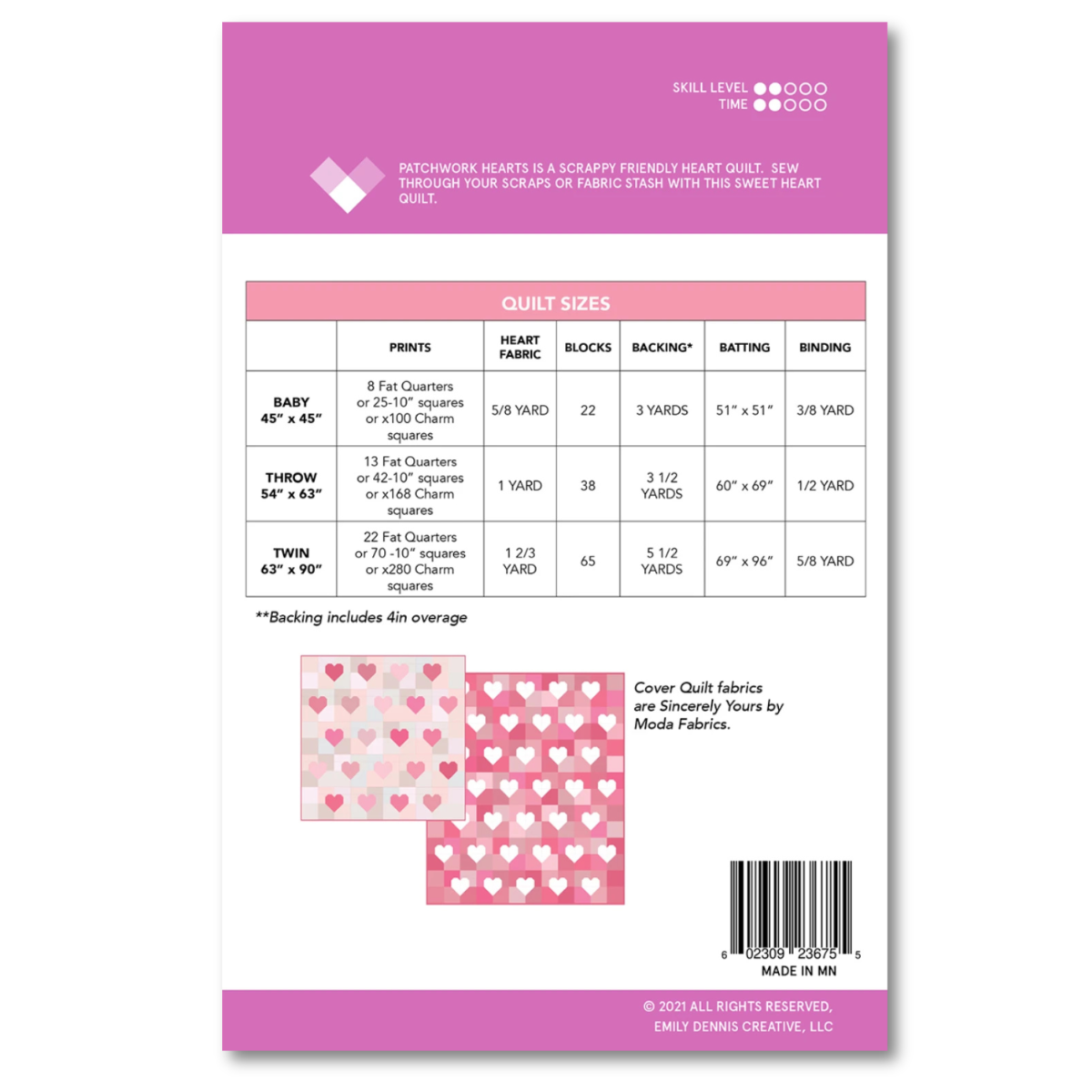 Quilty Love - Patchwork Hearts