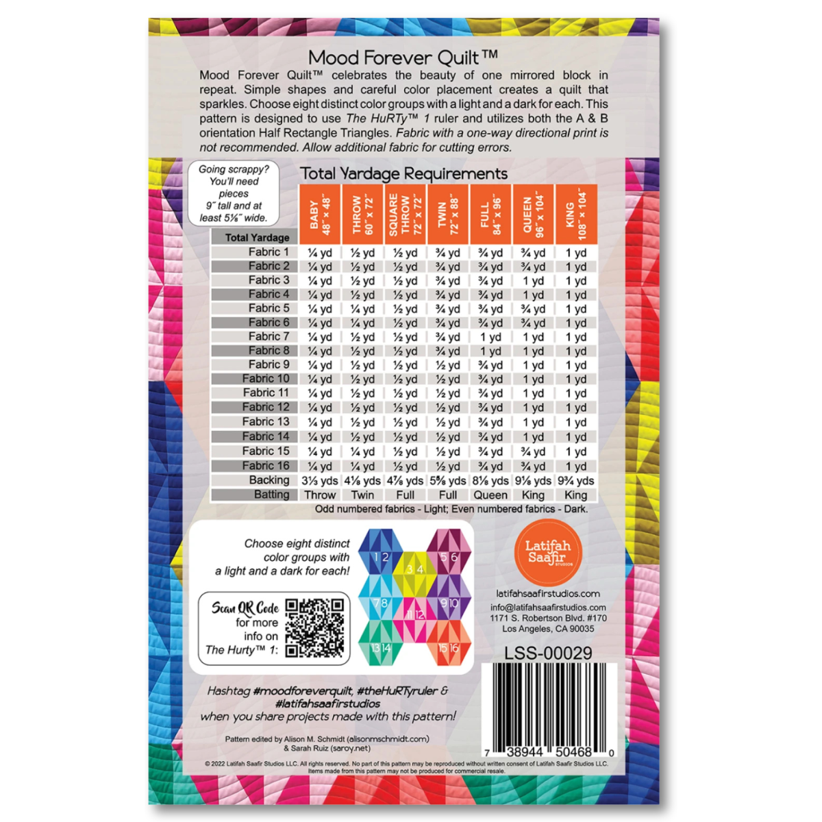 Mood Forever Quilt Pattern