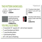 Cut Loose Press - Hexie Fun Quilt Pattern