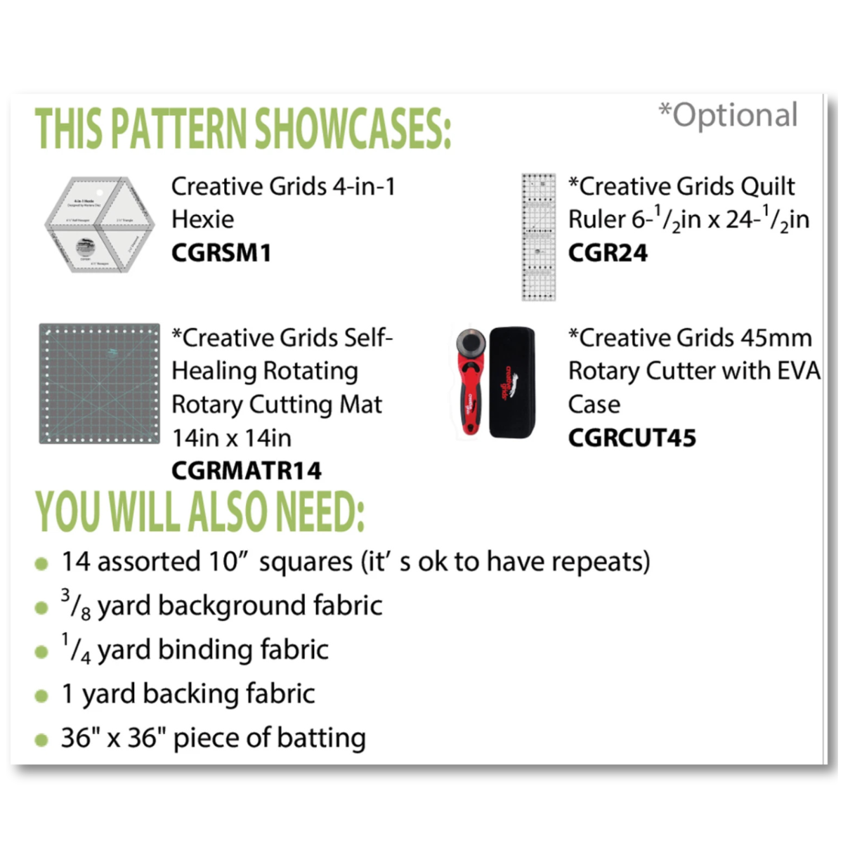 Cut Loose Press - Hexie Fun Quilt Pattern