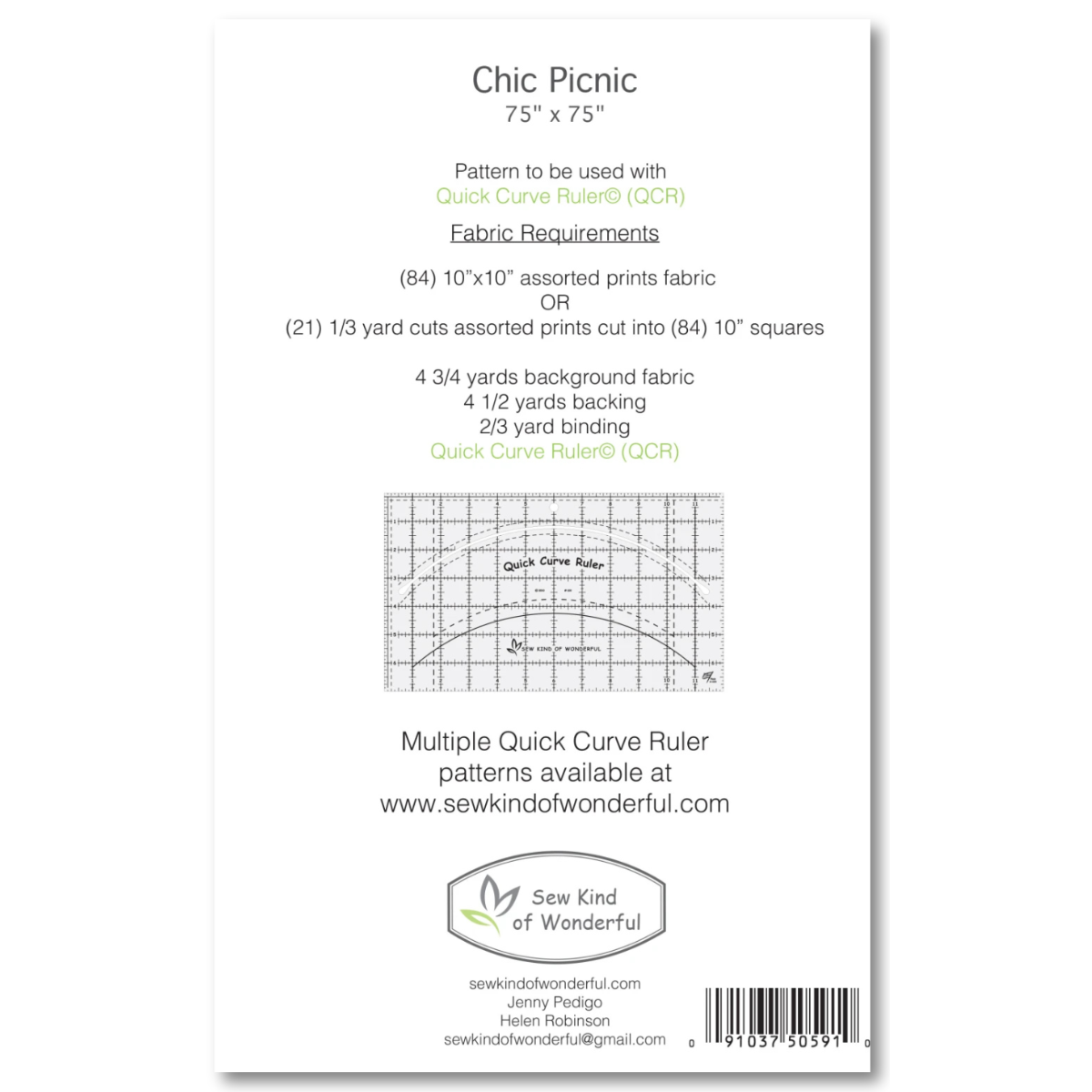 Sew Kind of Wonderful - Chic Picnic Quilt