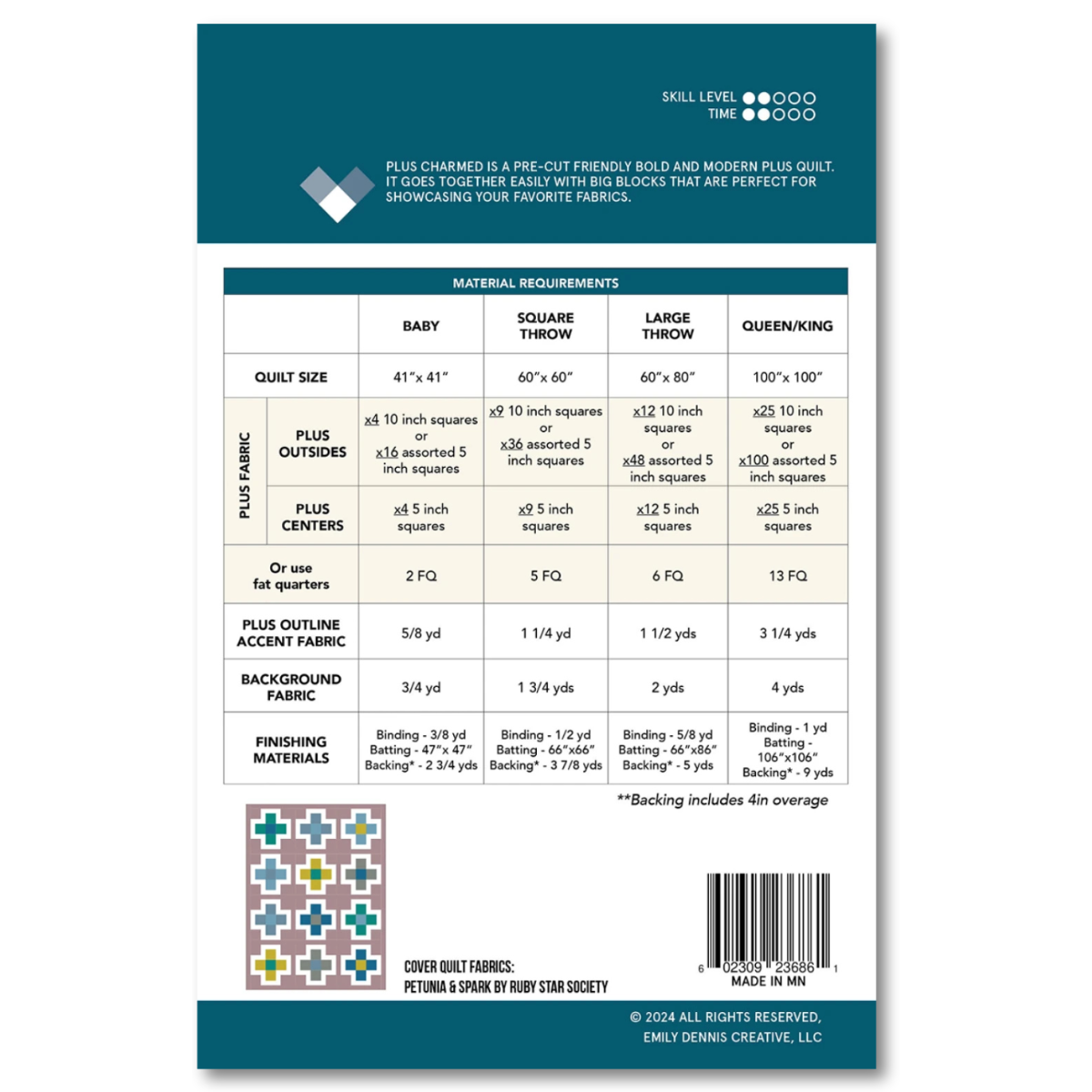 Plus Squared Pattern