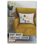 Jen Kingswell Designs - Shiny Bright Christmas Cushion Pattern