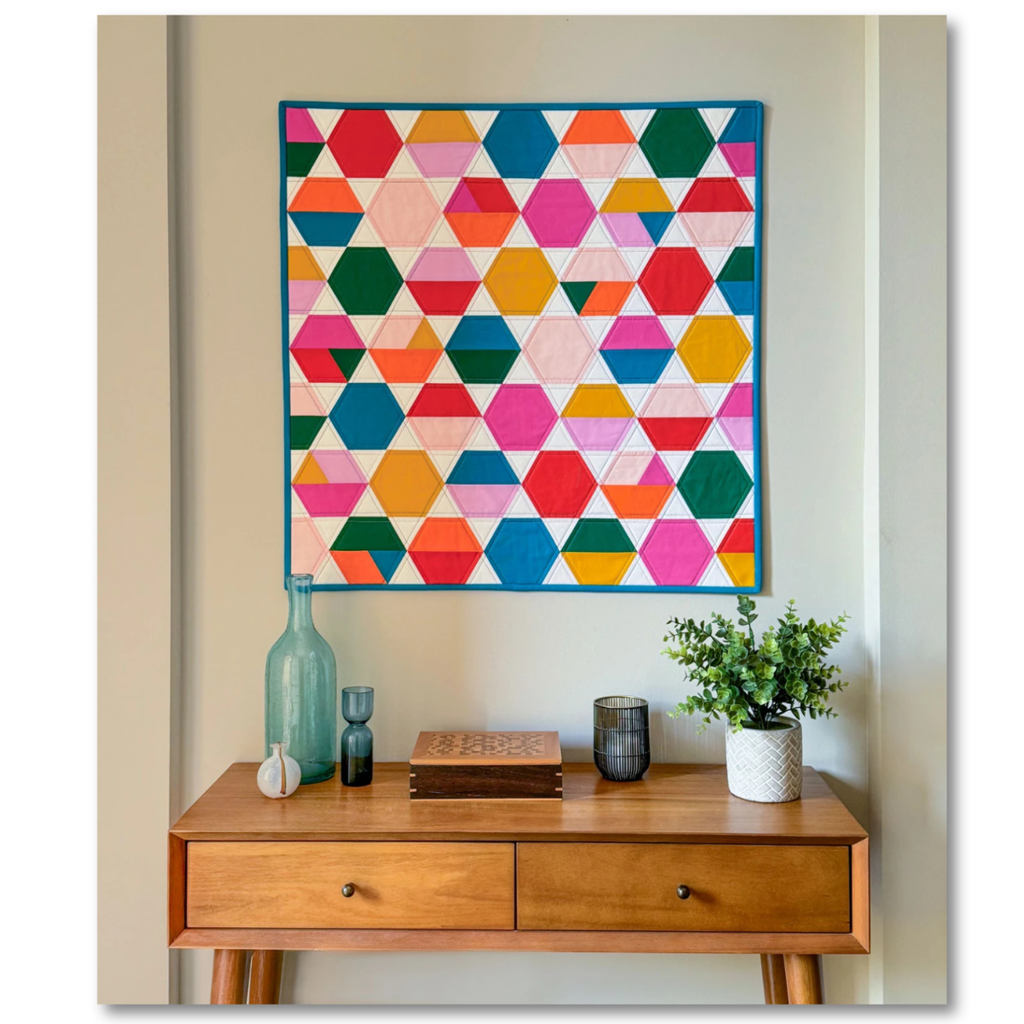 Cut Loose Press - Hexie Fun Quilt Pattern