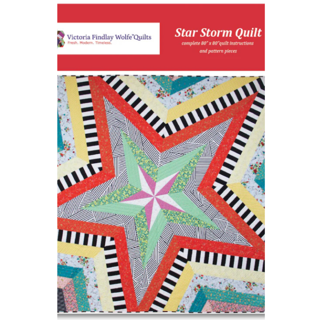 Star Storm Quilt Pattern and Templates