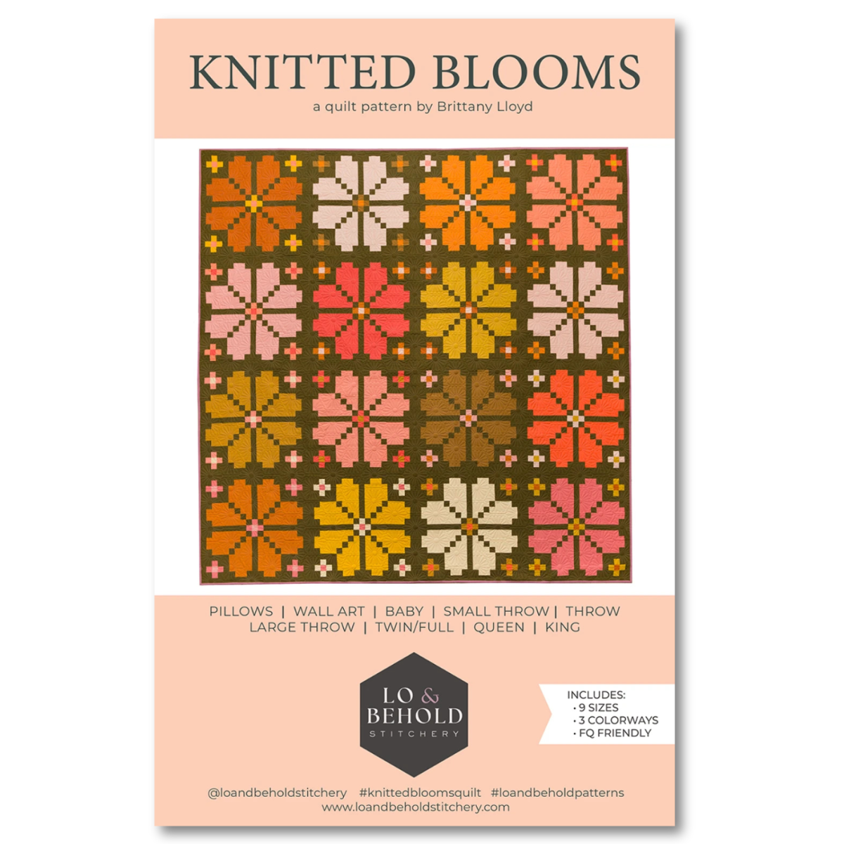 Knitted Blooms Pattern