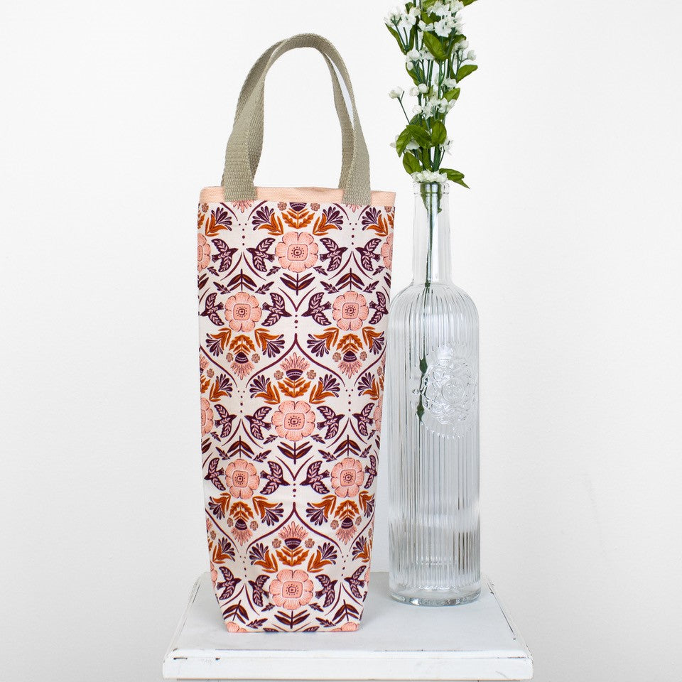 oxford wine tote - weekend