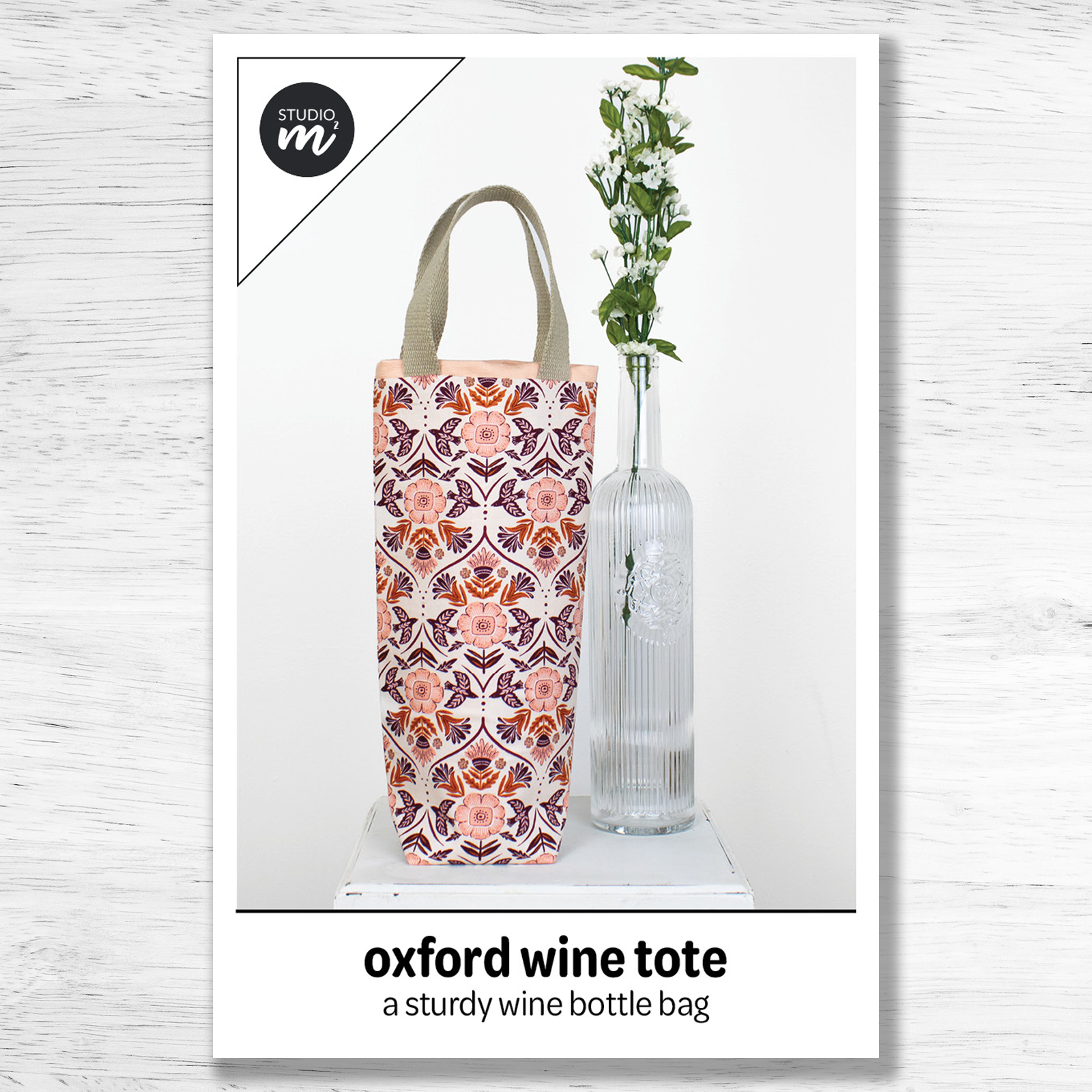 Studio M Squared - Oxford Wine Tote