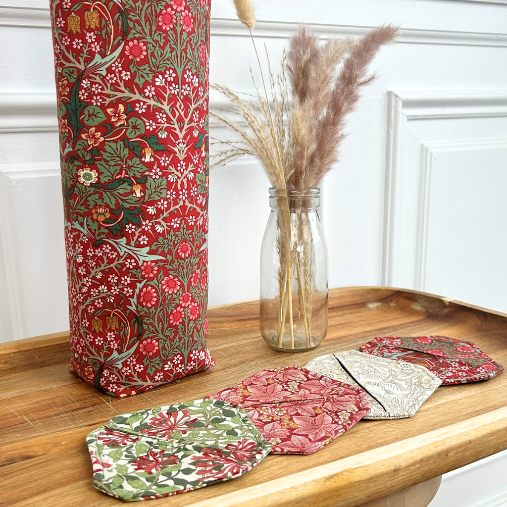 sip + stitch: wine tote + wine glass slippers