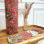 sip + stitch: wine tote + wine glass slippers