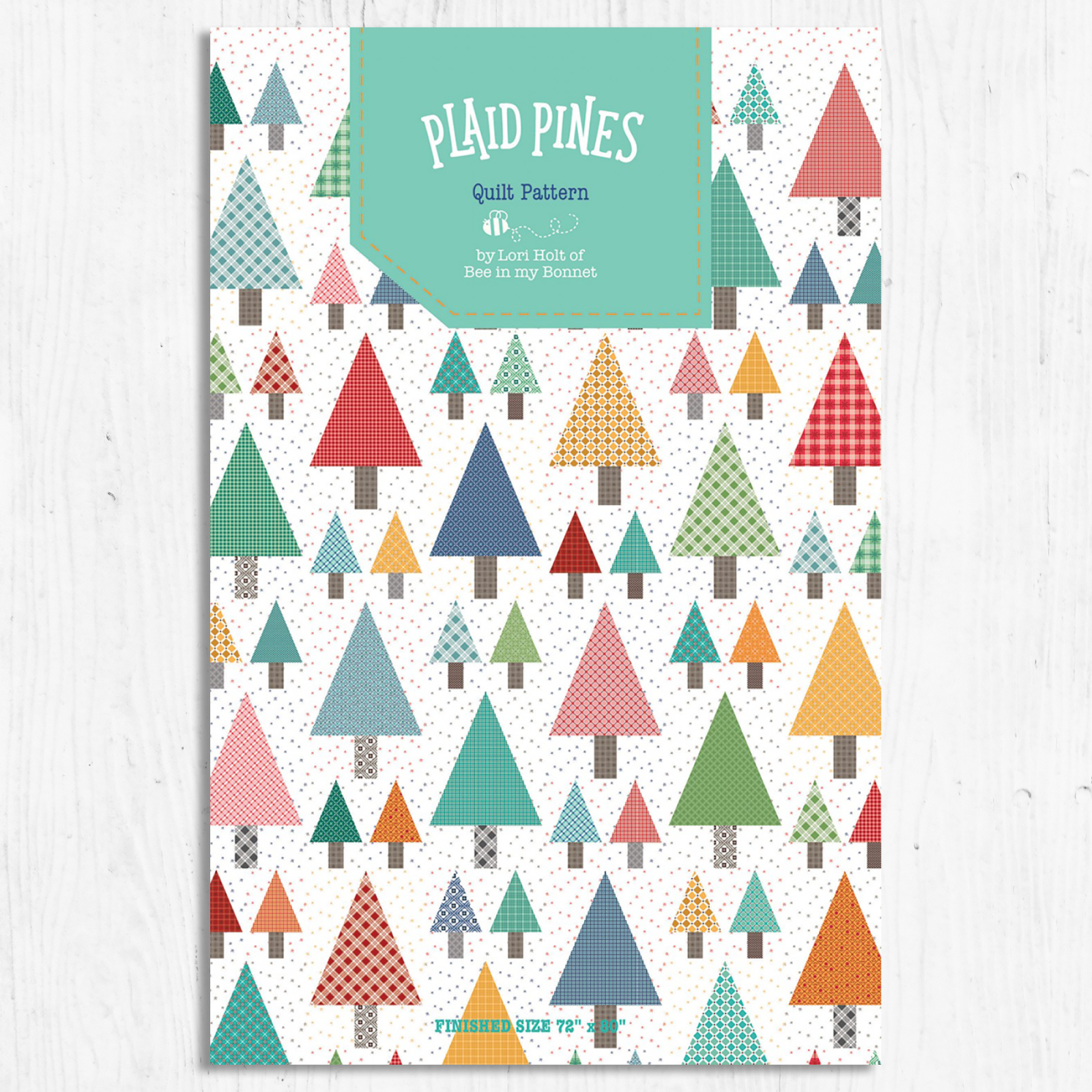 Plaid Pines Quilt Pattern - Lori Holt