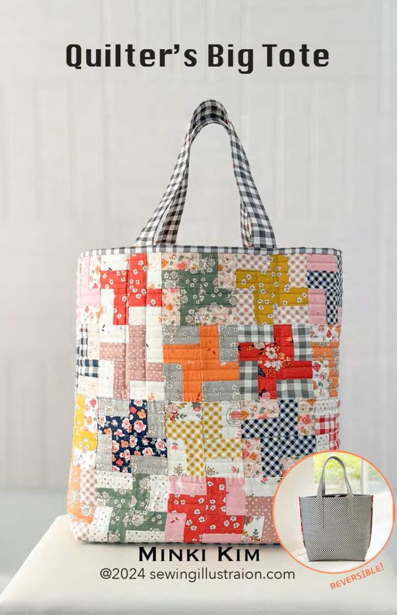 Minki Kim - Quilter's Big Tote Bag