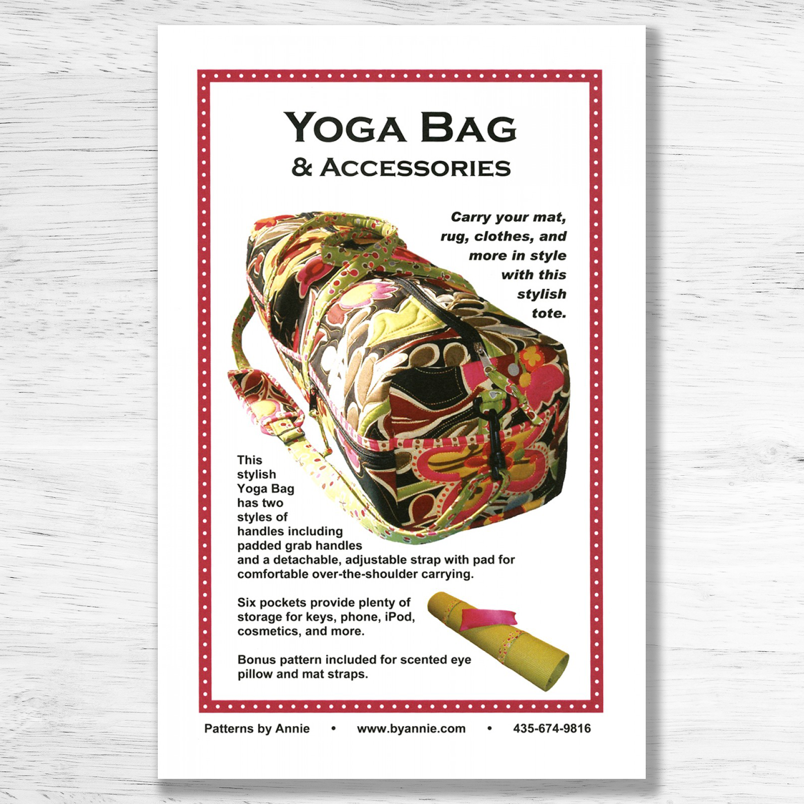 By Annie - Yoga Bag
