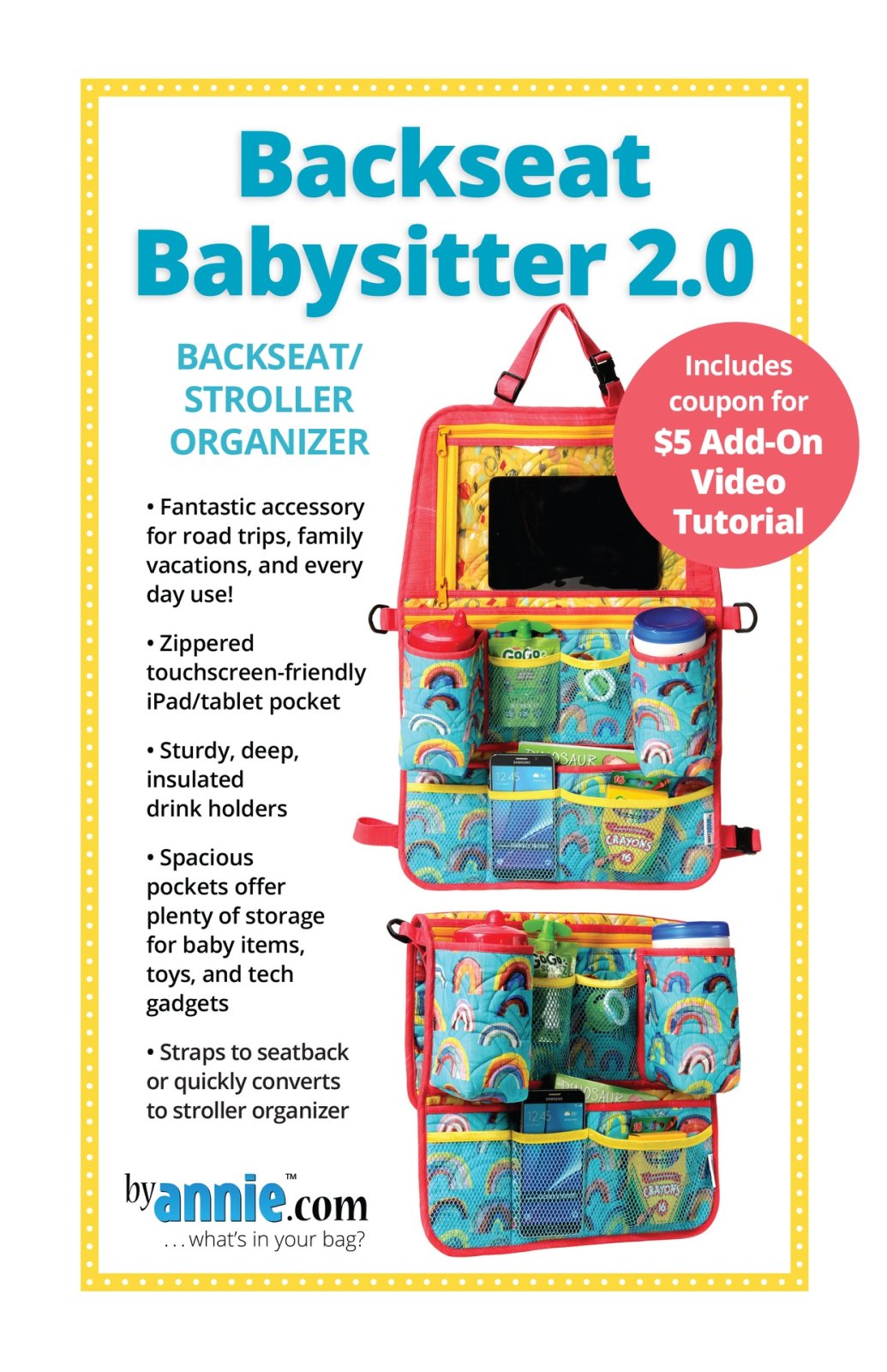 By Annie - Backseat Babysitter Car Organizer