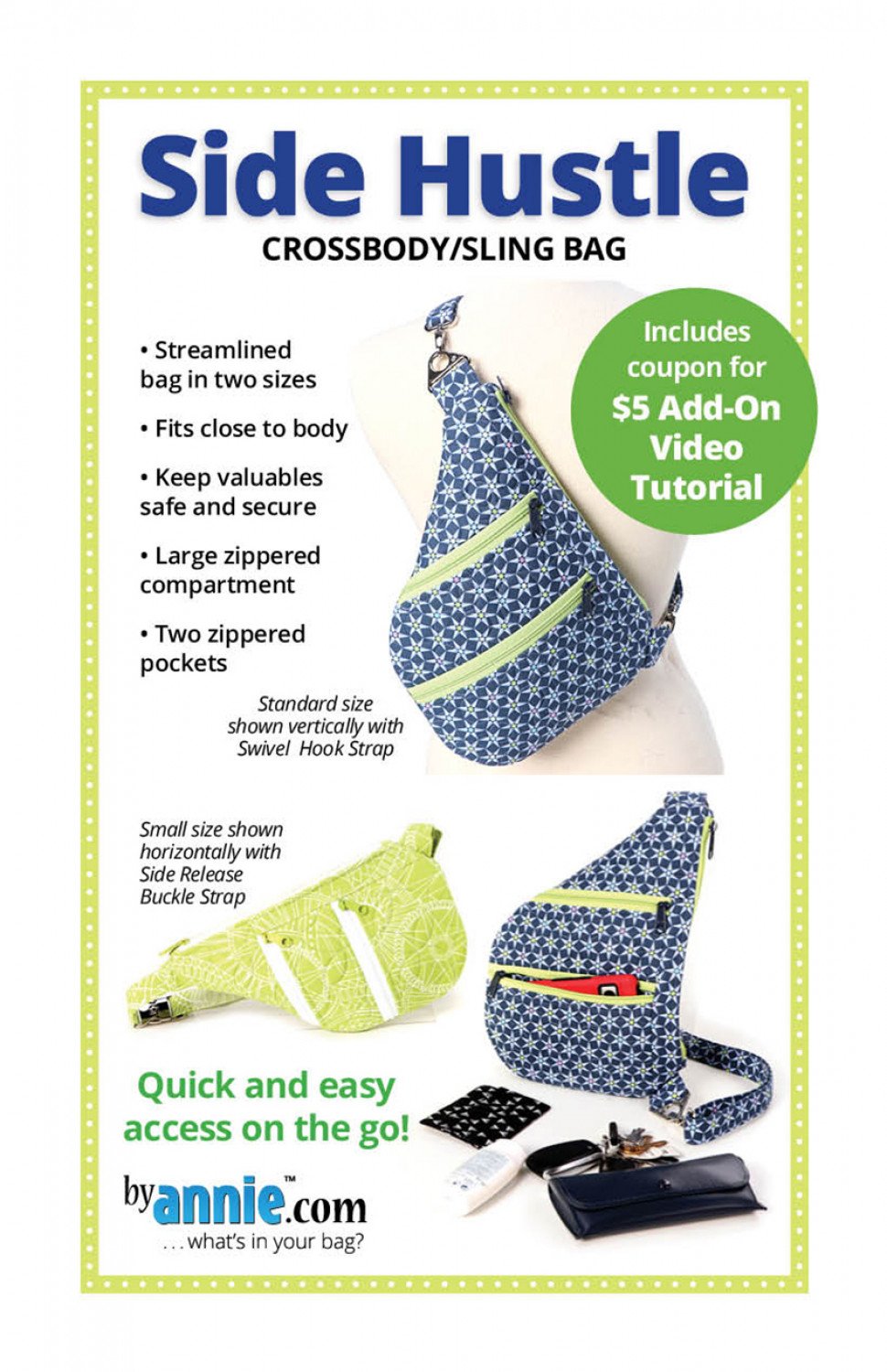 Side Hustle Crossbody/Sling