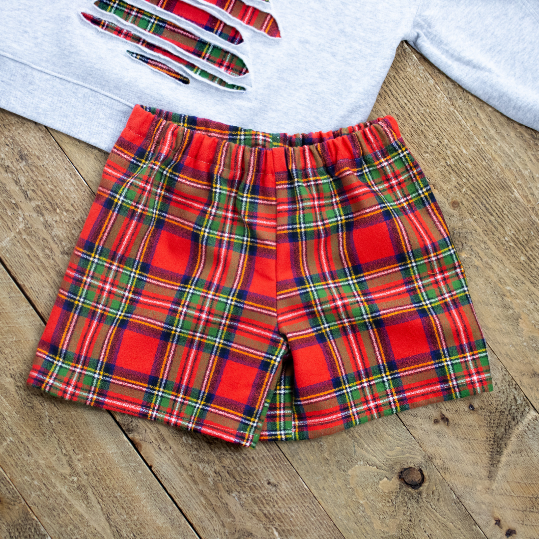 kids mini-camp: pajama shorts