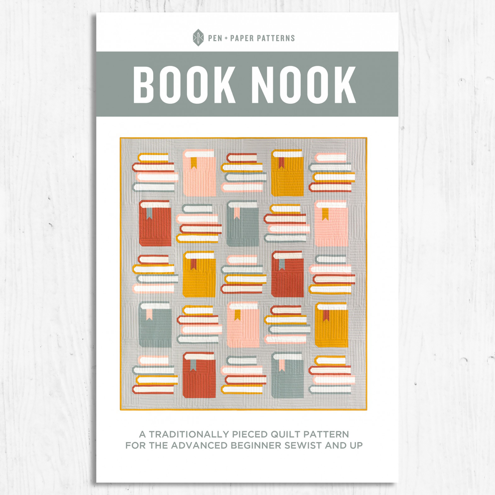 Pen + Paper Patterns - Book Nook Quilt