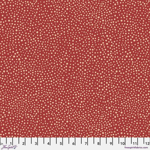 Original Morris & Co - Seaweed Dot - Red