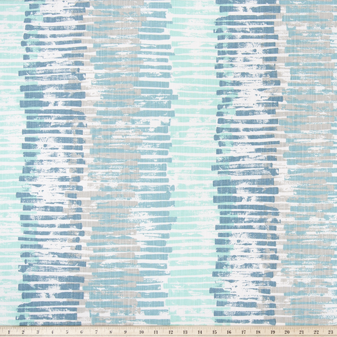 Upholstery Slub Canvas - Palisade - Fountain