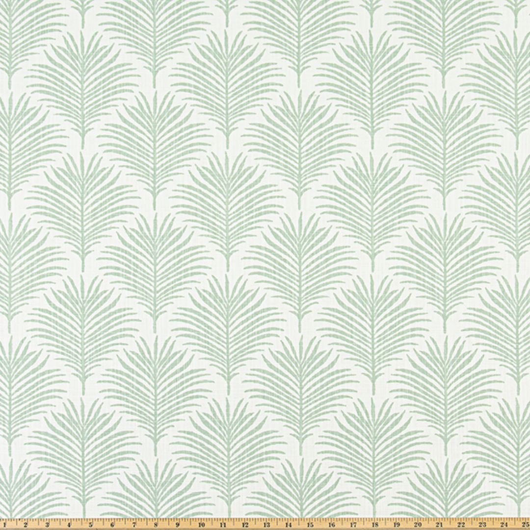 Upholstery Slub Canvas - Palmetto - Pistachio