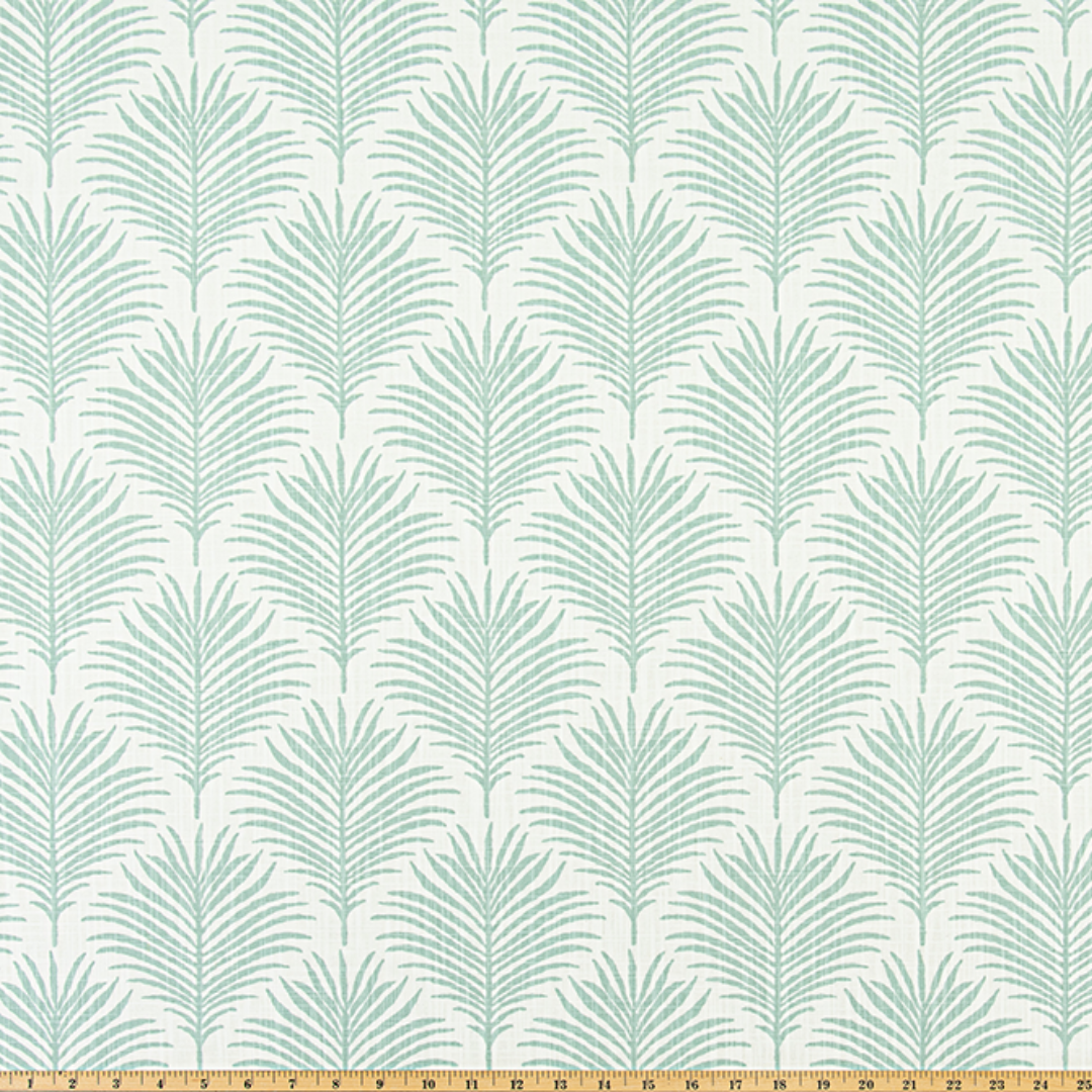 Upholstery Slub Canvas - Palmetto - Silver Springs