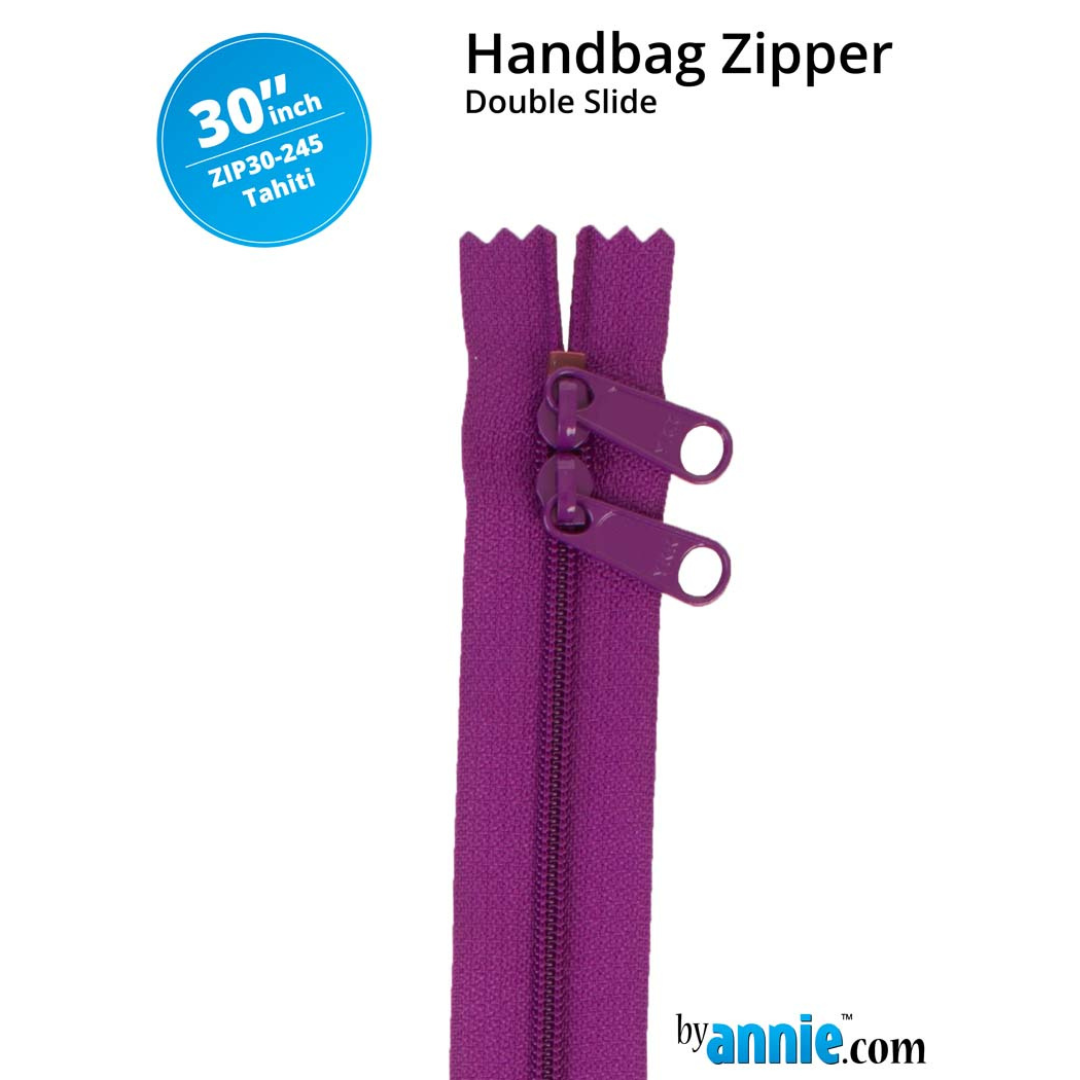 Handbag Zipper - 30" Double Slide - Tahiti