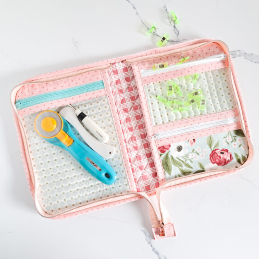 Center Street Quilts - Atlas Zipper Case Pattern