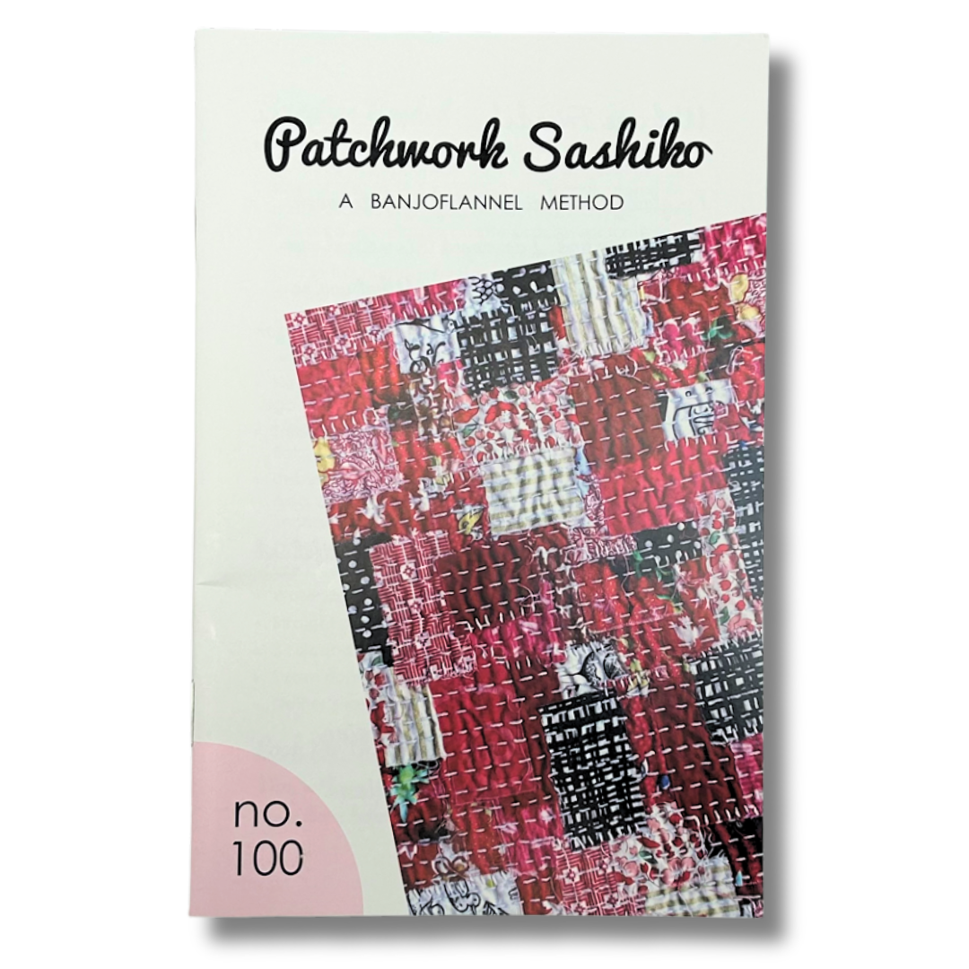 Banjo Flannel - Patchwork Sashiko Booklet
