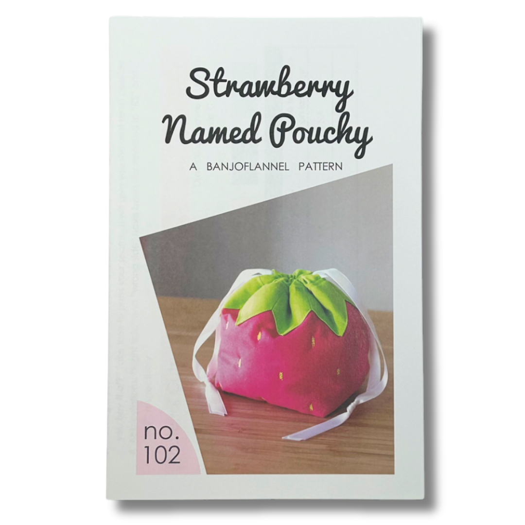 Banjo Flannel - Strawberry Named Pouch