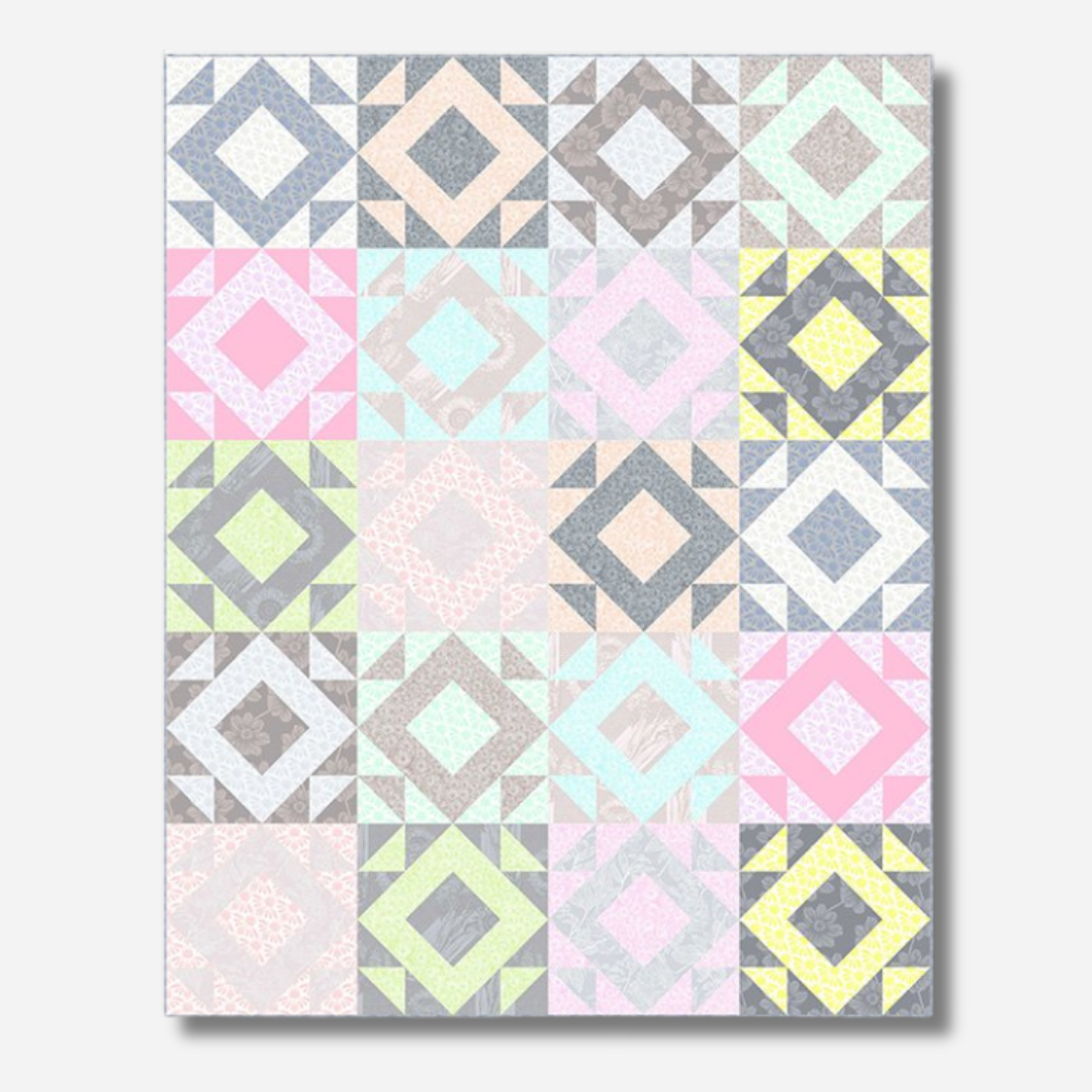 Patti's Patchwork - Tints & Tones Quilt Pattern 