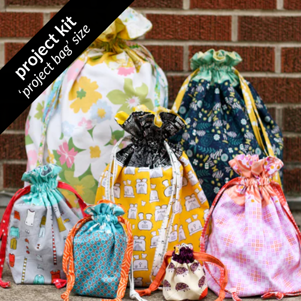 Project Kit: Lined Drawstring Bag - Project Bag Size