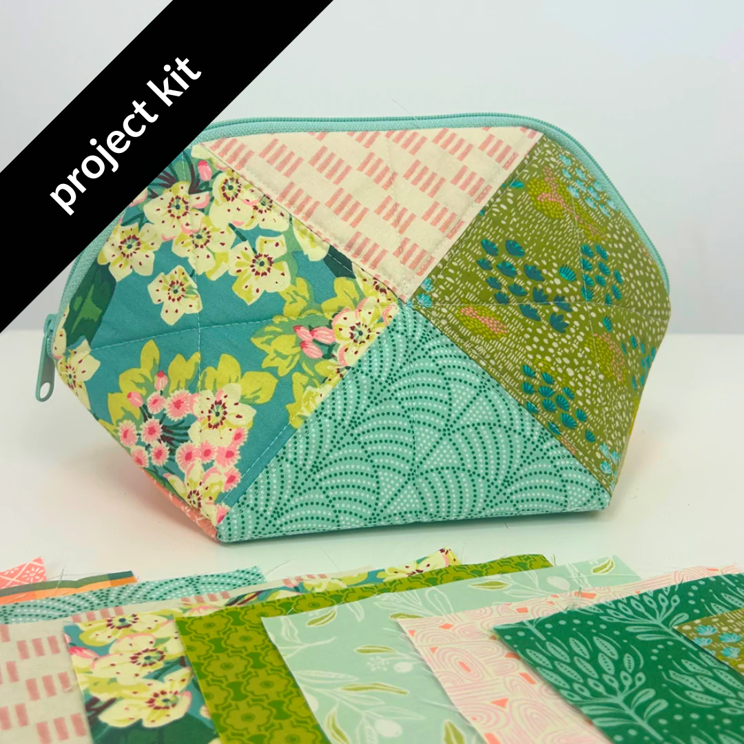 Project Kit: Criss Cross Zip Pouch Kit - Big Pouch Size